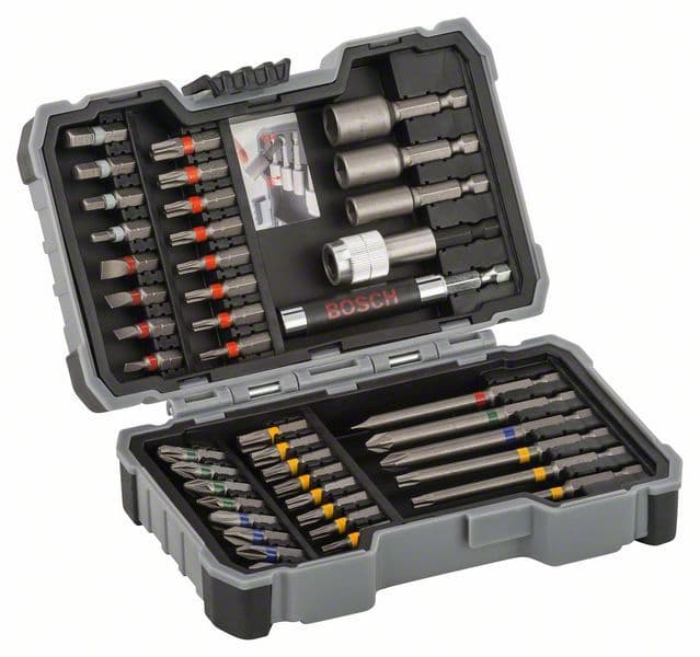 Bosch 43-delni set bitova i nasadnih ključeva, Promoline, 2607017561