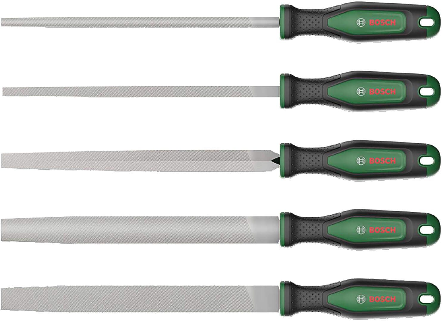 Bosch 5-delni set turpija za obradu metala, 200mm srednje hrapavosti, 1600A02ZB0