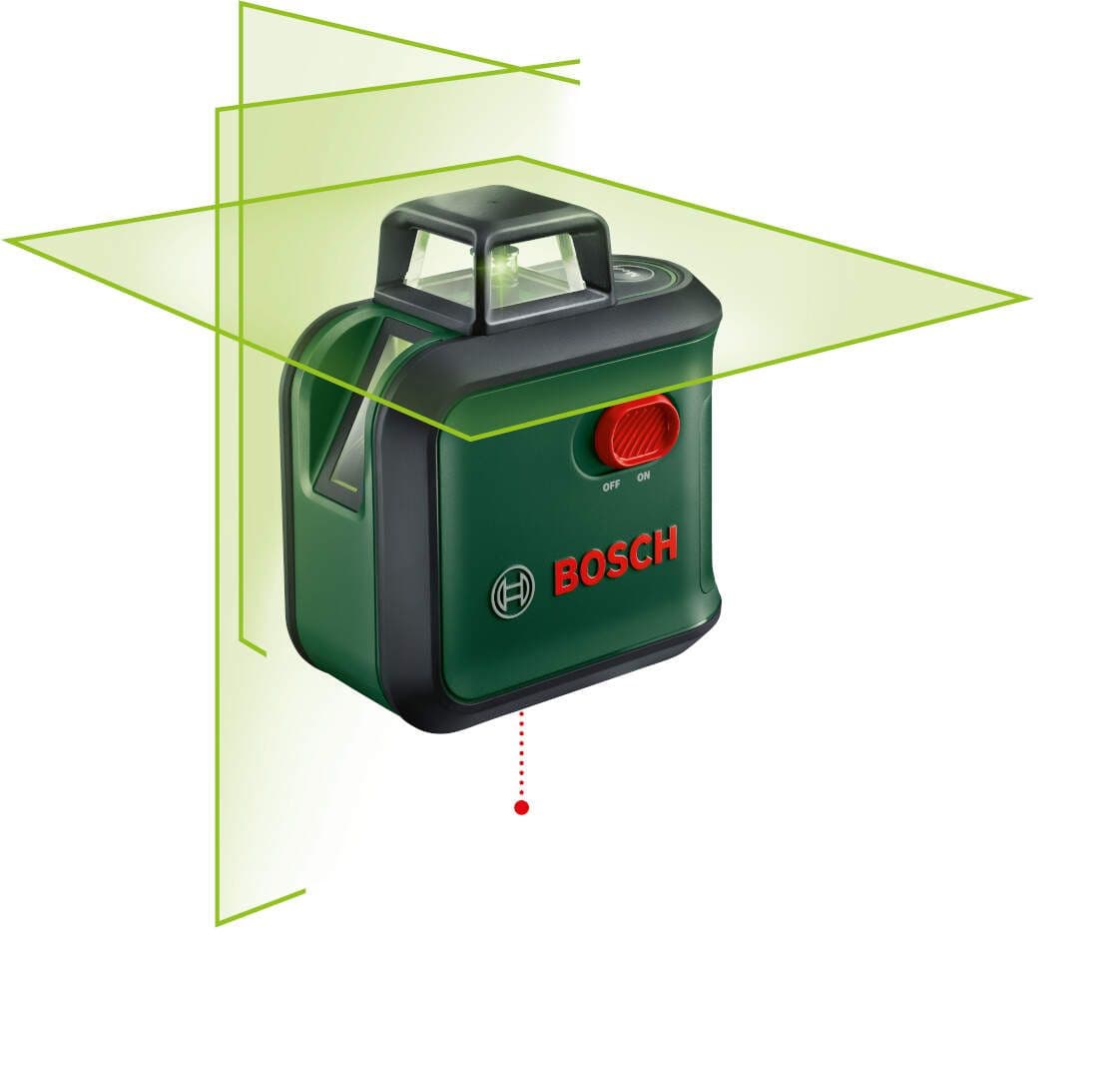 Bosch AdvancedLevel 360 samonivelišući laser za linije sa zelenim zrakom, 3 linije, 0603663B06