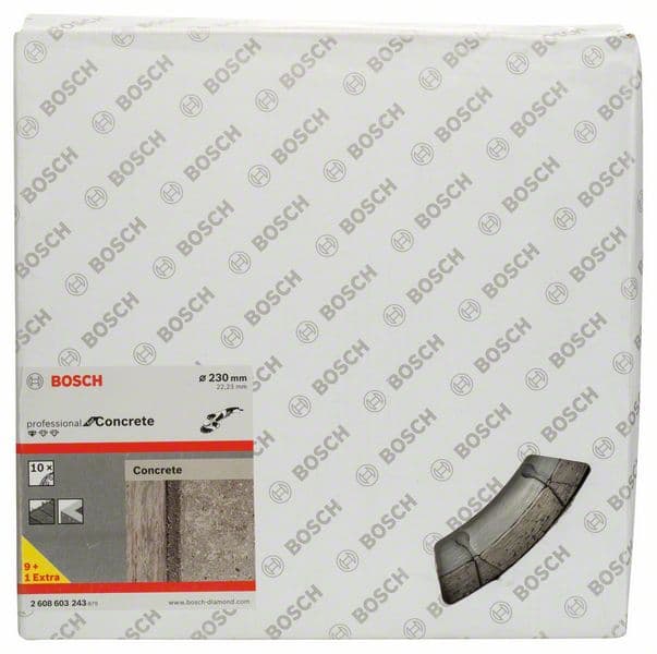 Bosch 2608603243 Standard for Concrete dijamantske rezne ploče za velike ugaone brusilice