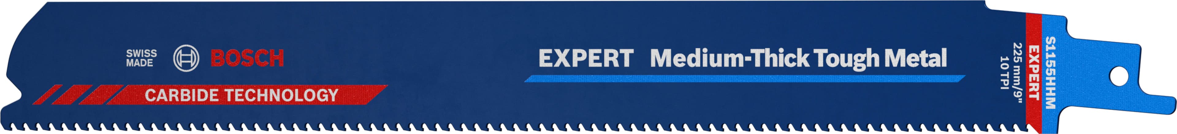 Bosch EXPERT „Medium-Thick Tough Metal“ S 1155 HHM list univerzalne testere, pakovanje 3 komada, 2608900375