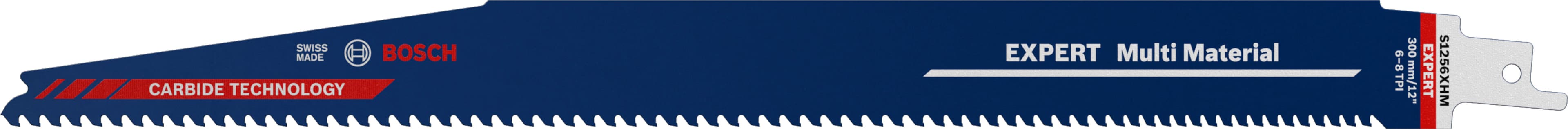 Bosch EXPERT „Multi Material“ S 1256 XHM list univerzalne testere, pakovanje 1 komad, 2608900394