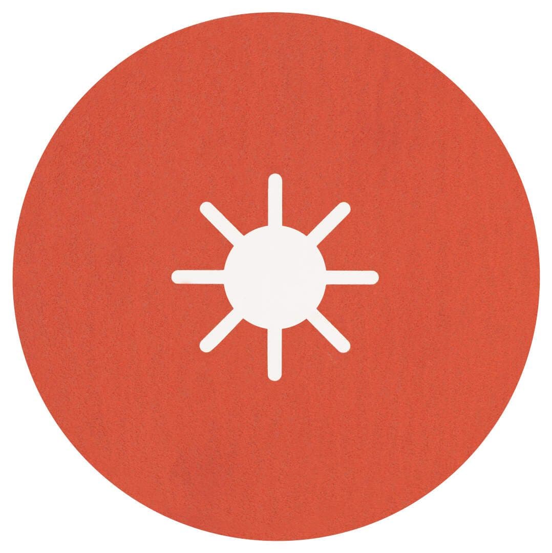 Bosch EXPERT Prisma Ceramic fiber disk R782, za nerđajući čelik, 180mm, granulacija 60, pakovanje 25 komada, 2608621829