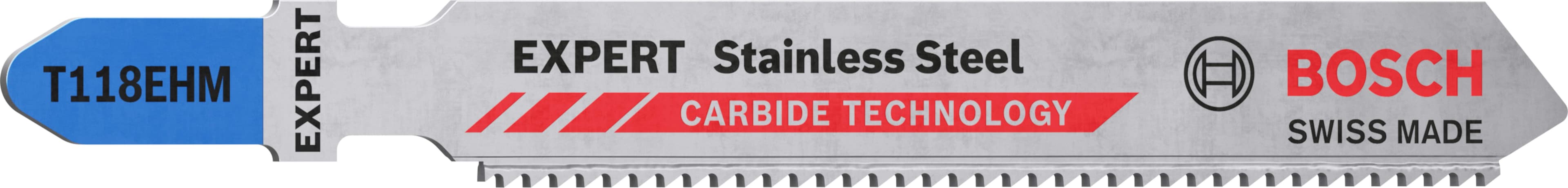 Bosch EXPERT „Stainless Steel“ T 118 EHM list ubodne testere, 3-delni, 2608900562