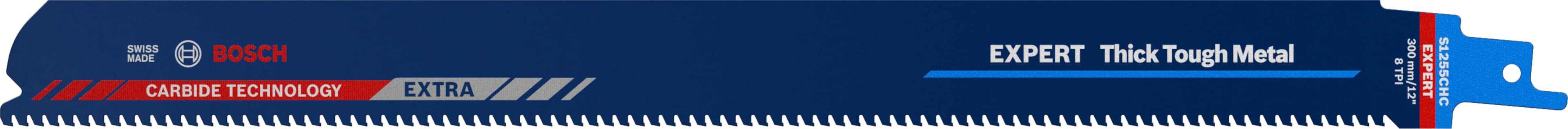 Bosch EXPERT „Thick Tough Metal“ S 1255 CHC list univerzalne testere, pakovanje 1 komad, 2608900371