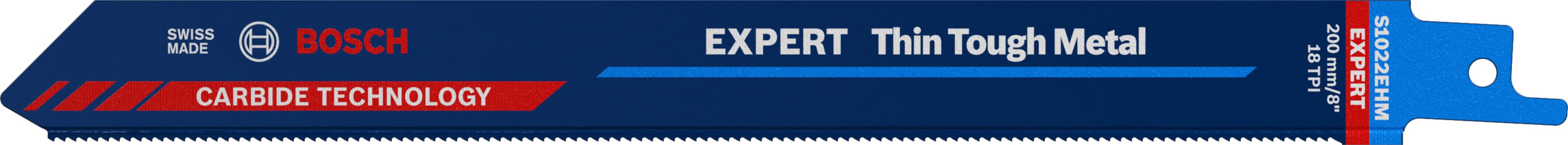 Bosch EXPERT „Thin Tough Metal“ S 1022 EHM list univerzalne testere, pakovanje 1 komad, 2608900363