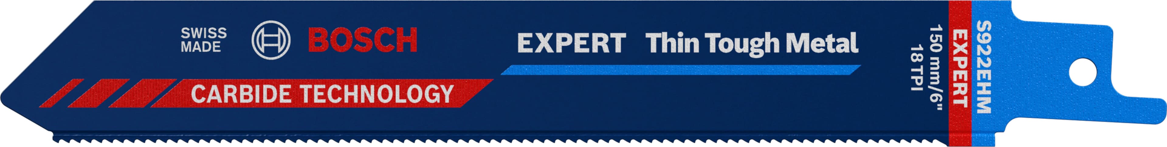 Bosch EXPERT „Thin Tough Metal“ S 922 EHM list univerzalne testere, pakovanje 1 komad, 2608900360