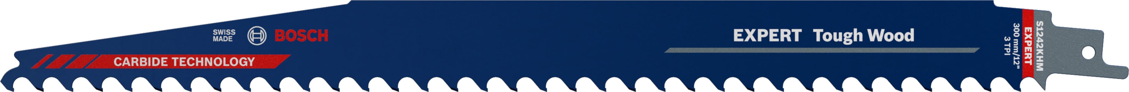 Bosch EXPERT „Tough Wood“ S 1242 KHM list univerzalne testere, pakovanje 1 komad, 2608900406