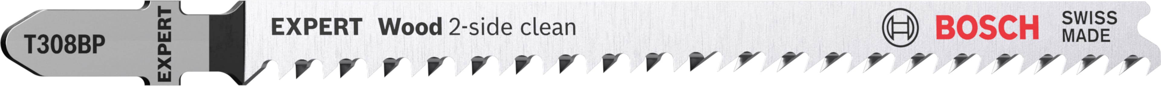Bosch EXPERT „Wood 2-side clean“ T 308 BP list ubodne testere, 5-delni, 2608900558