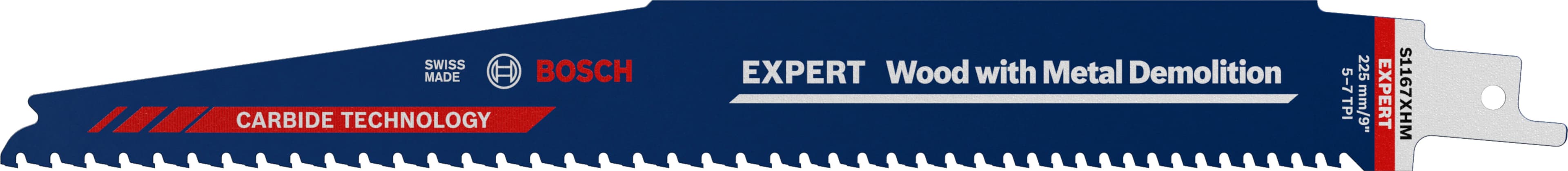 Bosch EXPERT „Wood with Metal Demolition“ S 1167 XHM list univerzalne testere, pakovanje 1 komad, 2608900398
