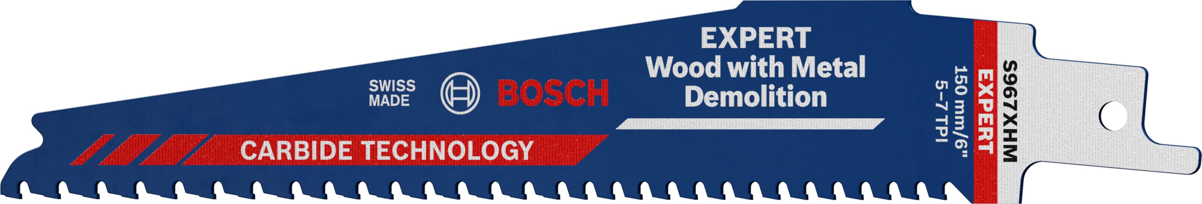 Bosch EXPERT „Wood with Metal Demolition“ S 967 XHM list univerzalne testere, pakovanje 10 komada- 2608900397