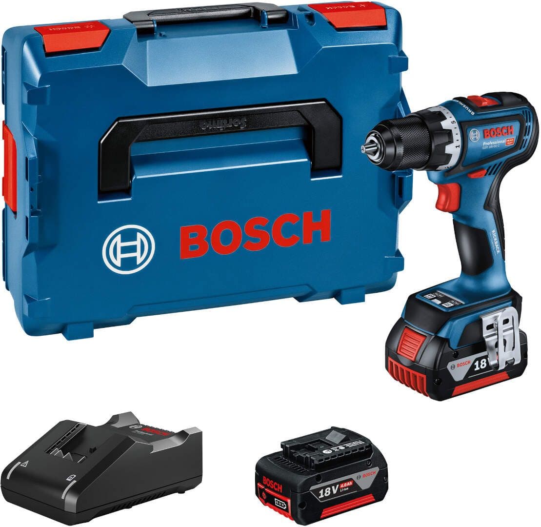 Bosch GSR 18V-90 C akumulatorska bušilica/odvrtač, 2x5,0 Ah + L-Boxx kofer, 06019K6006