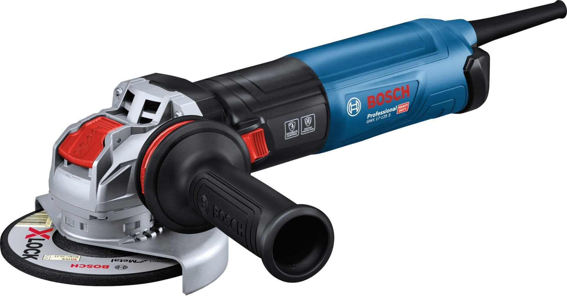 Bosch GWX 17-125 S ugaona brusilica 1700W, X-LOCK, 125mm sa potenciometrom, 06017D2300
