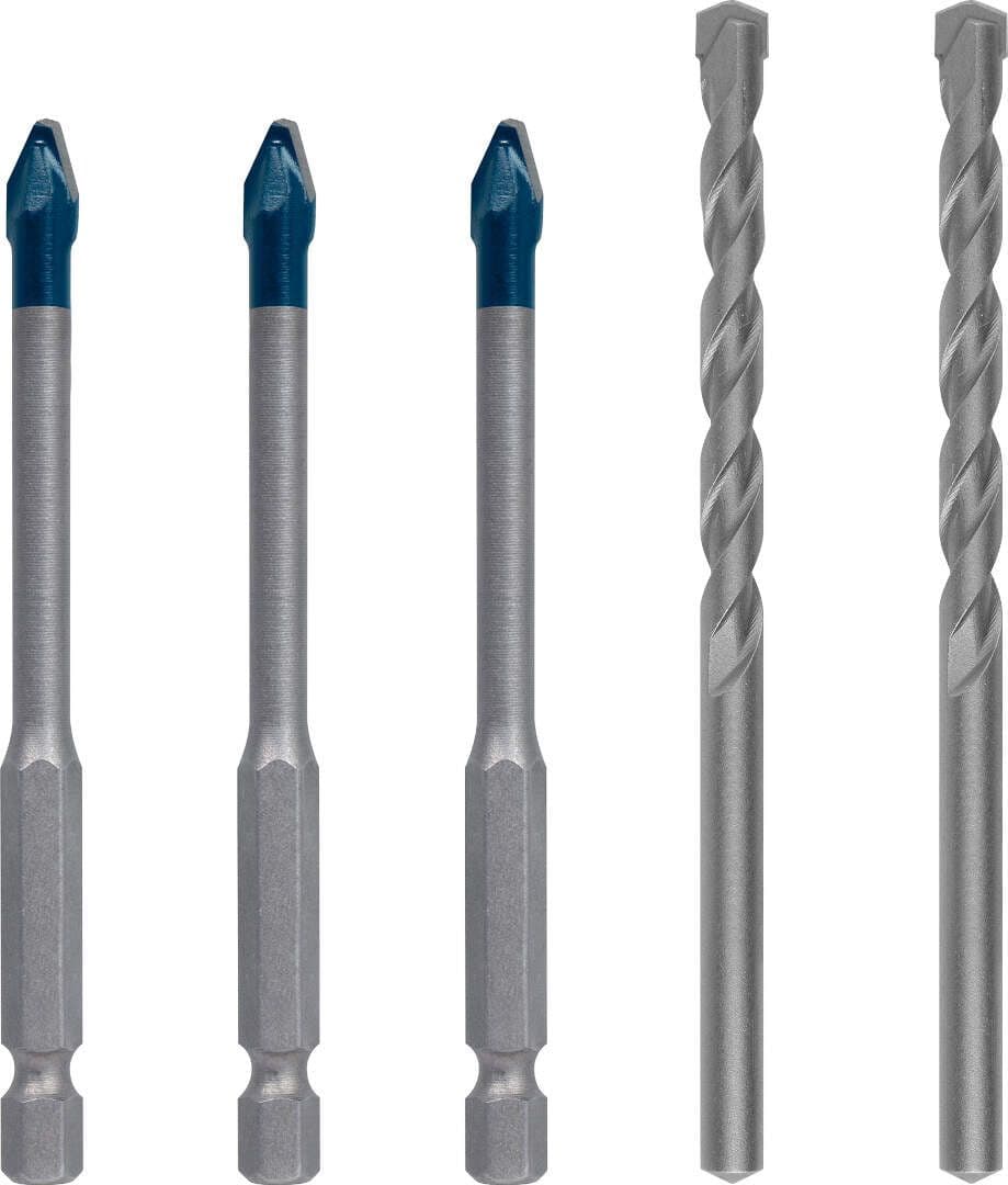 Bosch kombinovani komplet EXPERT HEX-9 HardCeramic burgija od 6 mm, 5-delni, 2608900596
