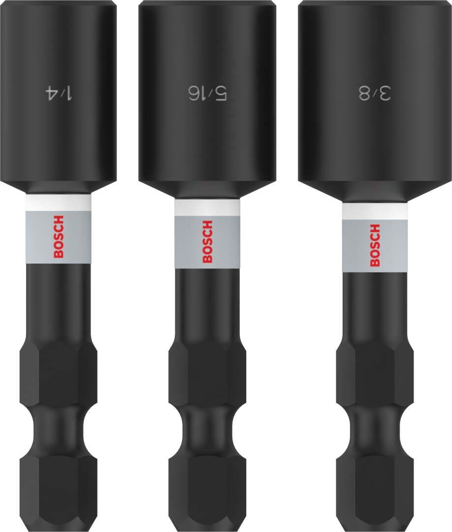 Bosch PRO Impact kjučevi za matice 1/4"x50 mm, 5/16"x50 mm, 3/8"x50 mm 3/1, 2608521U65