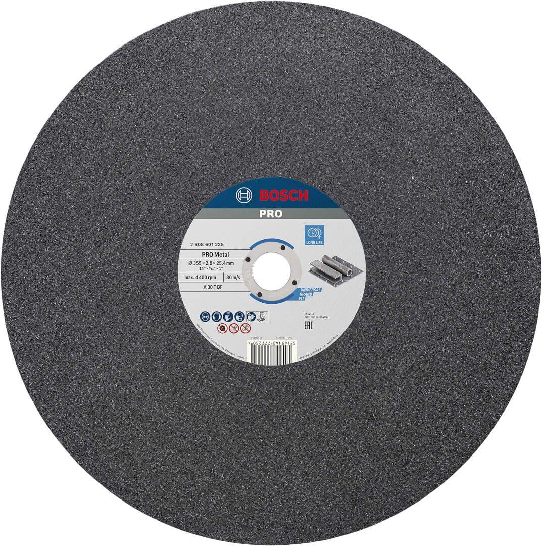 Bosch PRO Metal rezna ploča 355x2.8x25.4mm, 2608601238