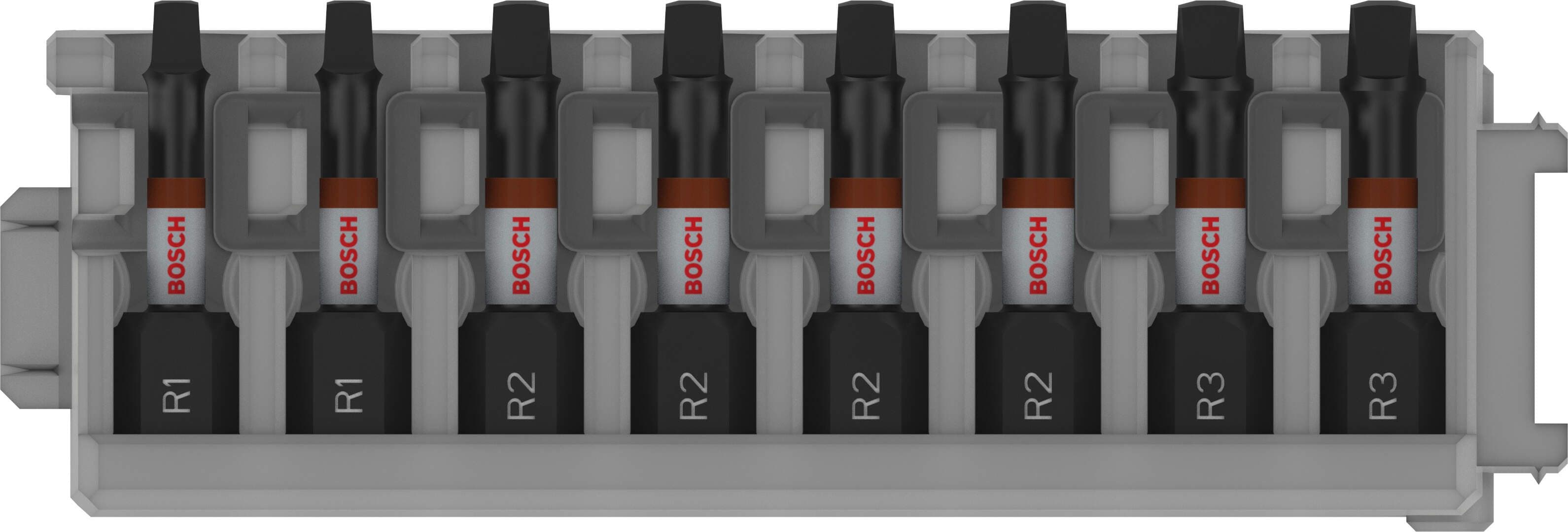 Bosch PRO Robertson Impact bitovi R1x2, R2x4, R3x2, 55 mm 8/1, 2608521U58