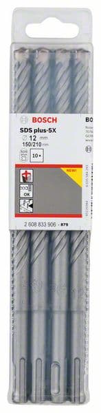 Bosch PRO SDS plus-5X hamer burgija za beton 12x150x210 mm 10/1, 2608833906