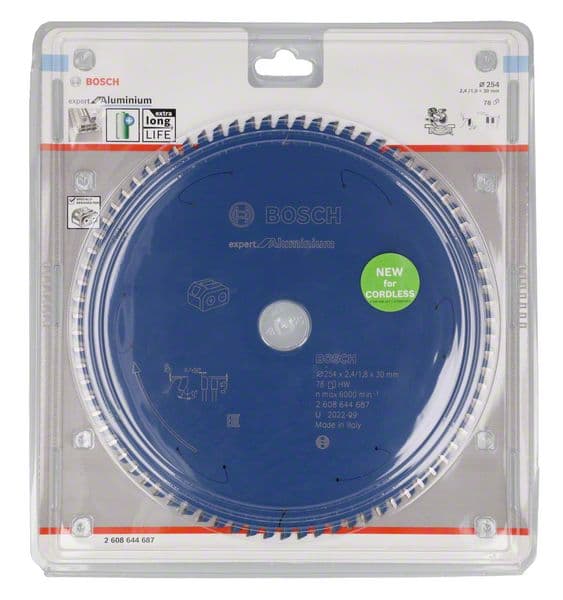 Bosch 2608644687 Expert for Aluminium listovi kružne testere za akumulatorske stacionarne testere