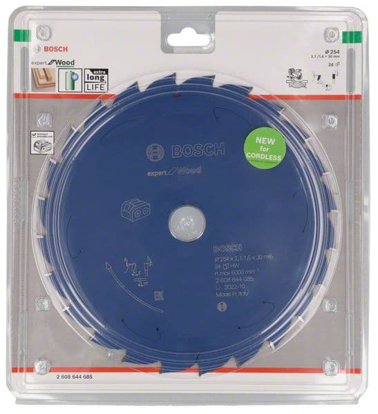 Bosch 2608644685 Expert for Wood listovi kružne testere za akumulatorske stacionarne testere