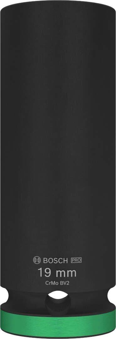Bosch PRO Impact Socket, 1/2", 19 mm, duboki, 2608003051