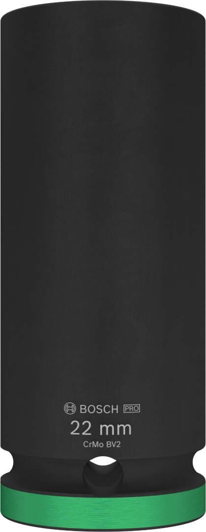 Bosch PRO Impact Socket, 1/2", 22 mm, duboki, 2608003053