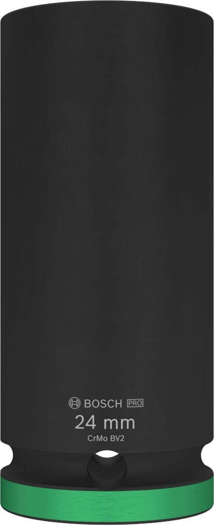 Bosch PRO Impact Socket, 1/2", 24 mm, duboki, 2608003055
