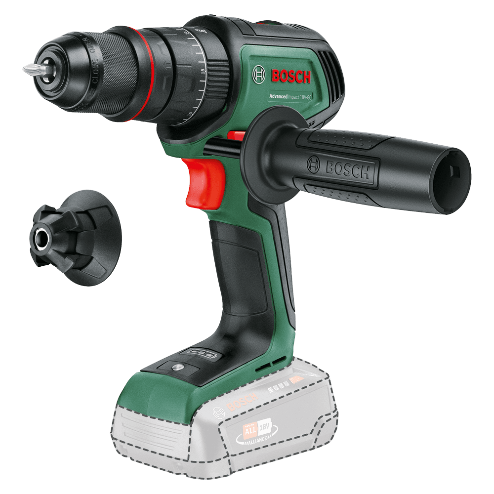 Bosch Aku bušilica-odvrtač Adv.Impact 18V-80, 06039E2100