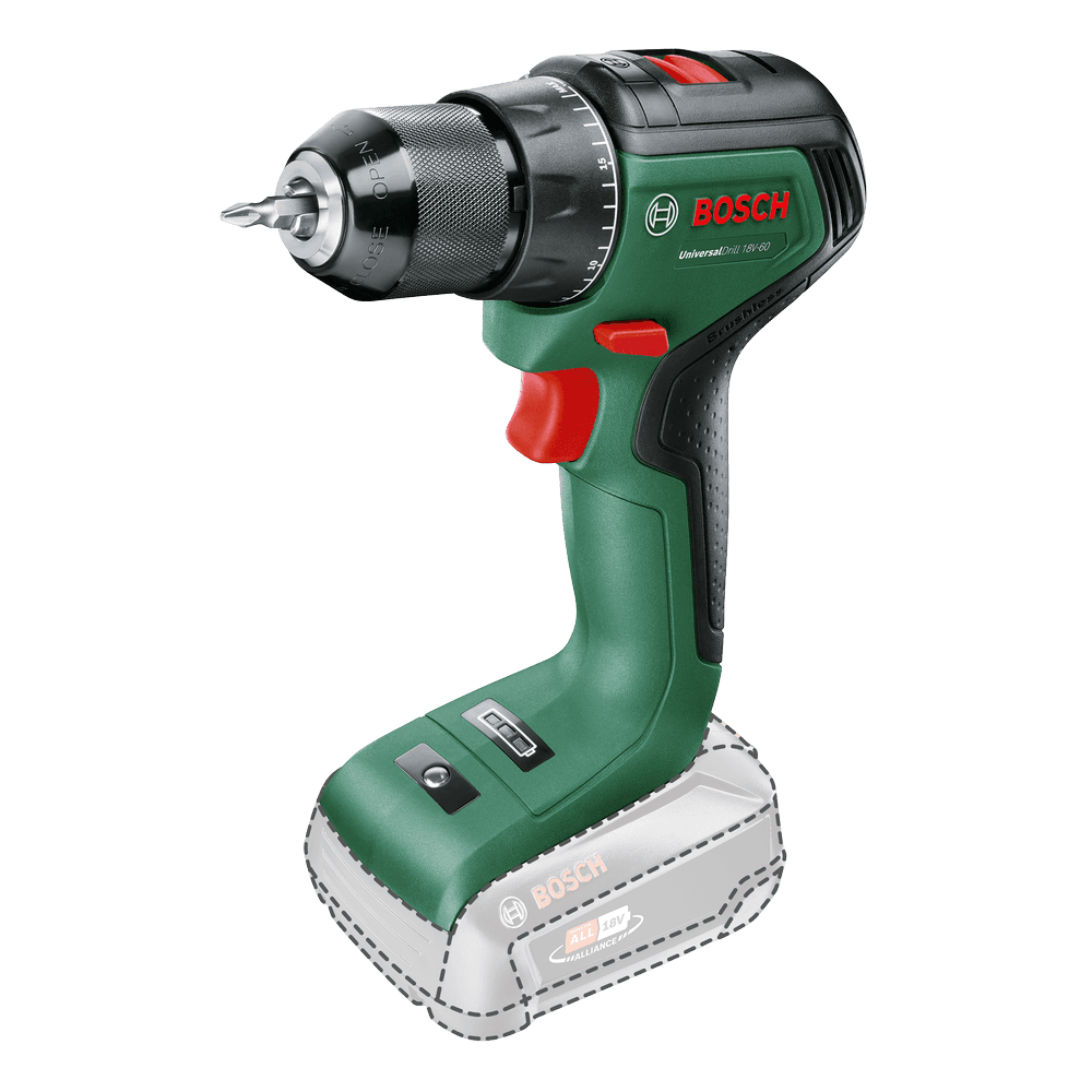 Bosch UniversalDrill 18V-60 Akumulatorska bušilica - odvrtač, Solo 06039D7000