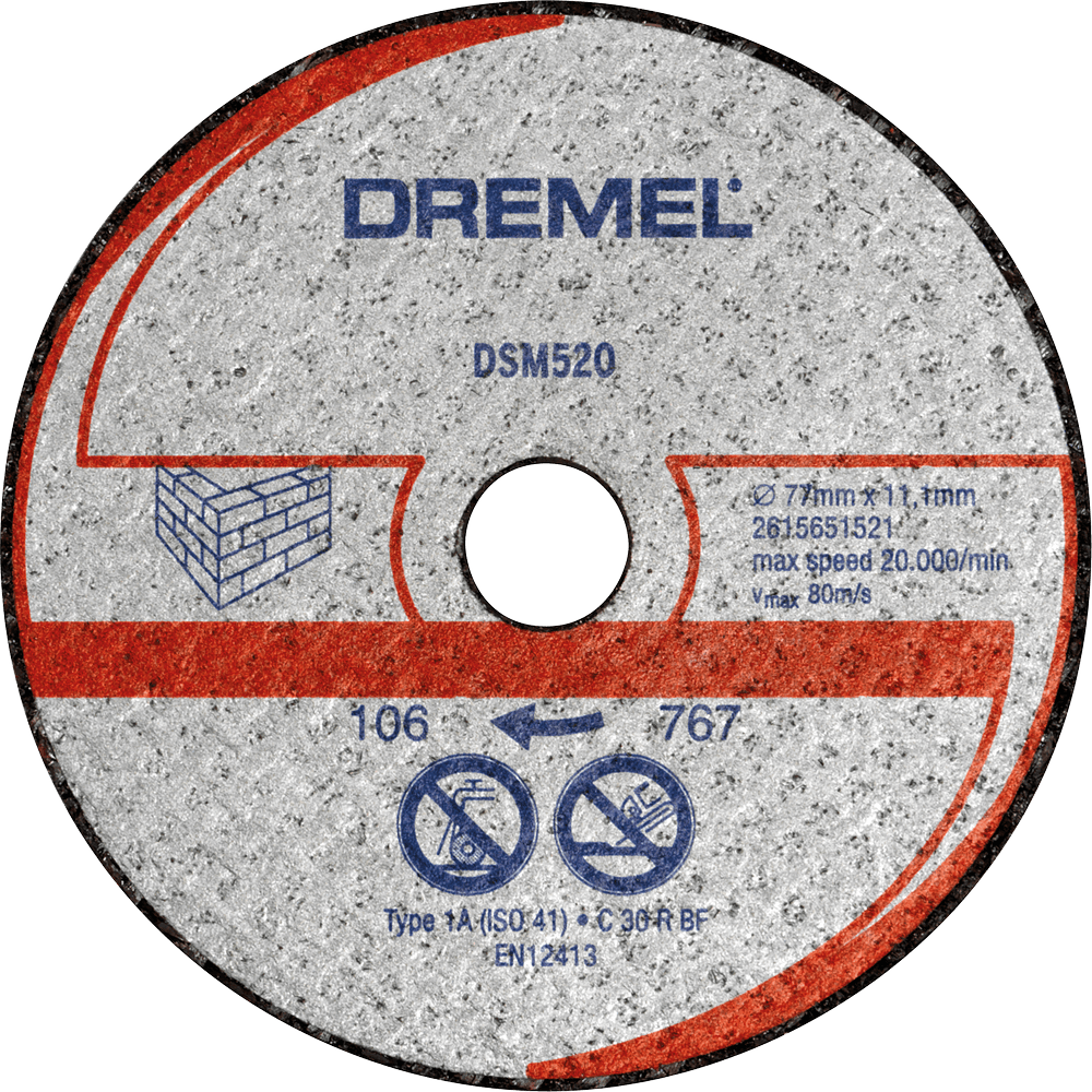 Bosch DSM520 rezna ploča za zid Ø 77 mm, 2615S520JB